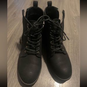 Black boots